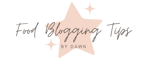 Food Blogging Tips by Dawn.
